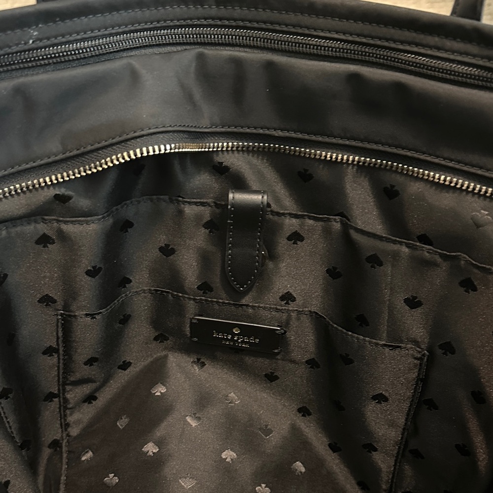 Kate Spade Black Nylon Tote Bag - Picture 5 of 10